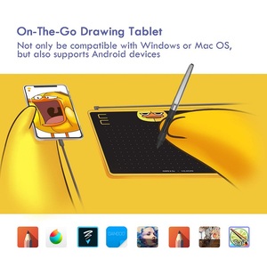 Profesional tabletas gráficas <span class=keywords><strong>HUION</strong></span> HS64 de dibujos animados gráfico pen <span class=keywords><strong>tablet</strong></span> con un lápiz de dibujo - Product Image 2