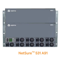 Système d'alimentation CC 48V Emerson Vertiv NetSure 531 A91 à haute efficacité avec redresseur R48-2000e3 M222S/M830B