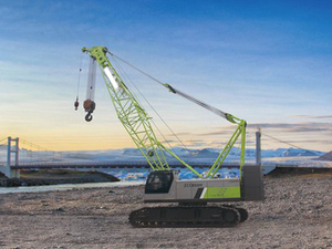 Maquinaria de Elevación, Grúa Hidráulica sobre Orugas ZCC550H de 55 Toneladas, Camión Grúa Móvil - Product Image 4