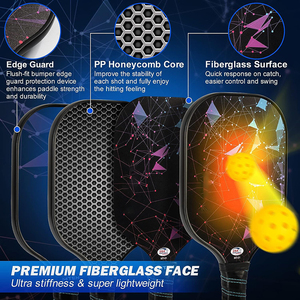 Kunden spezifisches hochwertiges USAPA-zugelassenes Honeycomb Core Pickle ball Paddle - Product Image 5