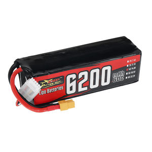 긴 사이클 수명 드론 리포 배터리 4s 6200mah 6500mah 30c 60C RC 자동차 비행기 폴리머 배터리 - Product Image 3