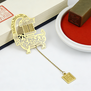 Vente directe d'usine de marque-pages en laiton ajourés, marque-pages Cheval de guerre, cadeaux simples personnalisés avec photos - Product Image 3