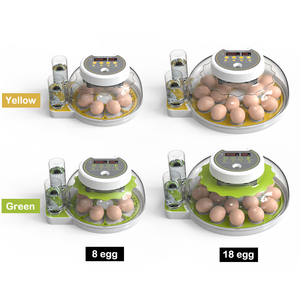 Nouveau type incubateur entièrement automatique à 18 œufs incubateur et éclosoir pour œufs de poule - Product Image 3
