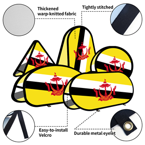 Brunei Oval Pop up <b>Banner</b> Warp-knitted Fabric for Outdoor Advertising Promotion Outdoor Tent - Product Image 3