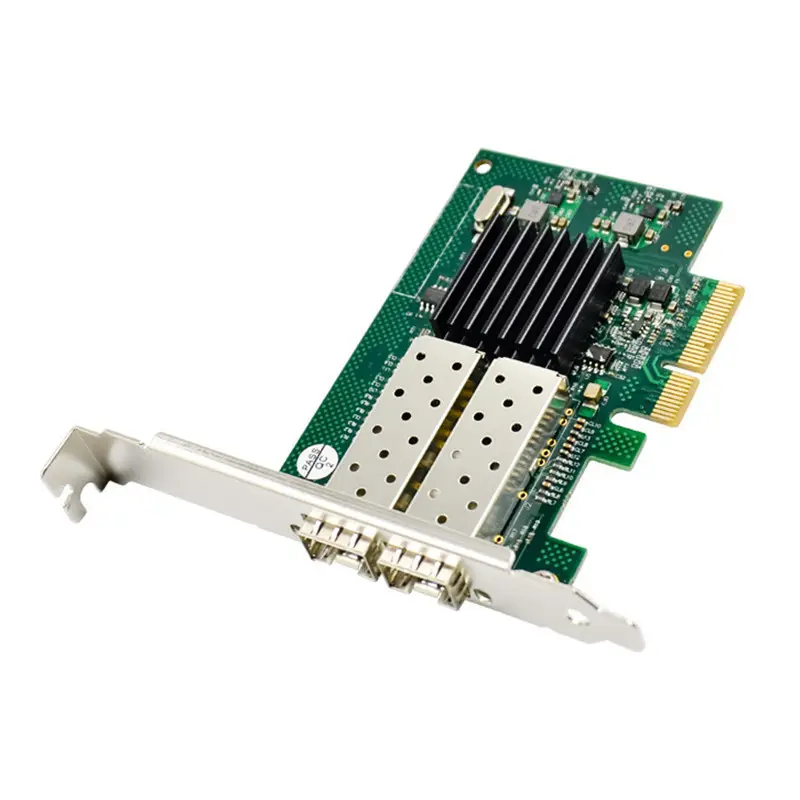 PCI-E4Xデュアルインターフェイスファイバー1000MファイバーネットワークカードSFPサーバーネットワークカード82576EB