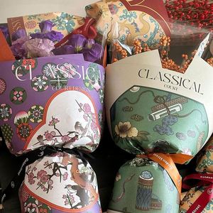 Nouvelle conception de papier d'emballage pour bouquets de haute qualité, style rétro classique en kraft - Product Image 5