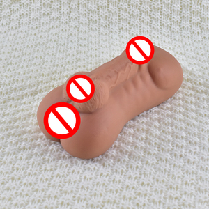 Realistischer Berührungseffekt Großer Po-Masturbator für Schwule Männer, Doppelendiger <span class=keywords><strong>Fleshlight</strong></span> mit Realistischem Dildo für Frauen - Product Image 1
