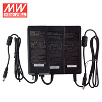 Original Mean Well GST90A Seri 90W Switching Power Supply dengan Penutup Jaring Logam Tegangan Output 12V/15V/19V/24V/48V