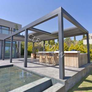 Clarview — bâche de jardin en Aluminium, couverture de haute qualité, toit en Aluminium, rétractable, motorisée, imperméable, biolimatique - Product Image 1