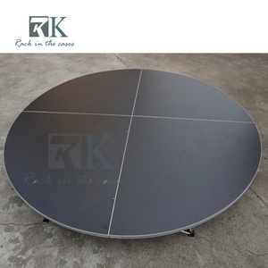 Wholesale Customized <b>Stage</b> Easy installation <b>Stage</b> <b>Platform</b> Black Aluminum Alloy Outdoor Event Wedding <b>Stage</b> - Product Image 3