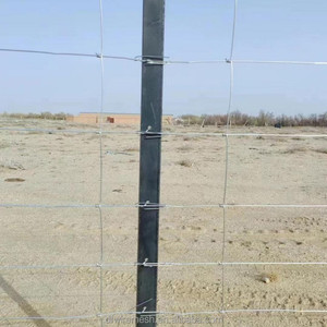 Clôture de ferme en fil galvanisé à nœuds fixes de 4 pieds pour <span class=keywords><strong>animaux</strong></span> exotiques, treillis métallique en acier à haute résistance pour cerfs et chameaux - Product Image 4