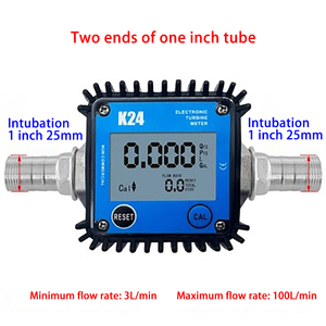 <span class=keywords><strong>1</strong></span> inch hiển thị kỹ thuật số thiết bị lưu lượng kế DIESEL Xăng độ nhớt lưu lượng kế 6 điểm dây bên ngoài <span class=keywords><strong>1</strong></span> inch ống hợp kim nhôm mét - Product Image 4