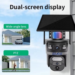 Cámara Solar Inalámbrica 4G en Línea 24/7, 2 Lentes, Zoom Híbrido, Reconocimiento IA, Visión Nocturna a Todo Color, Sensor CMOS, Almacenamiento en la Nube - Product Image 3