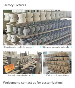 زينة حيوانات سيراميك تعمل بدرجة حرارة عالية لتزيين غرفة المعيشة - Product Image 6