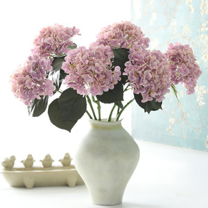<span class=keywords><strong>Hortensias</strong></span> <span class=keywords><strong>Artificiales</strong></span> de Látex de Alta Calidad, 16 cm, <span class=keywords><strong>con</strong></span> Tallo y Hojas de Aspecto Real, para Decoración de Interiores y <span class=keywords><strong>Jarrones</strong></span> - Product Image 4