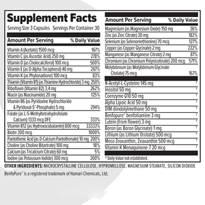 10 capsules de compléments alimentaires multivitaminés, non-OGM, sans gluten, pour soutenir le système immunitaire et fournir de l'énergie, capsules de vitamines - Product Image 2