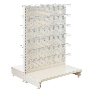 Tegometall Shelving System Retail Store Supermarket Pegboard <strong>Display</strong> Rack