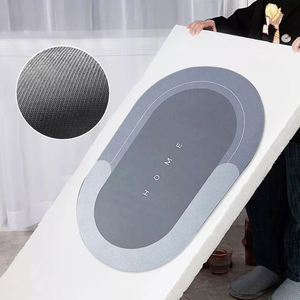 Tapis de salle de bain lavable extra doux antidérapant de luxe Tapis super absorbants - Product Image 5