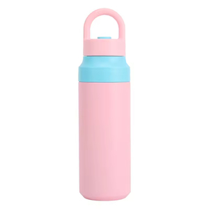 ODM/OEM Vaso Térmico de Acero Inoxidable de 550 ml con Aislamiento al Vacío, Tapa de Apertura con una Mano y Bloqueo, Diseño Moderno para Viajes, Rendimiento Térmico - Product Image 1