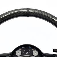 Volant en fibre de carbone pour Mercedes Benz A35 A45 C63 C43 E53 E63 G63 G500 G55 AMG GT S63 GLE63 GLA45 W223