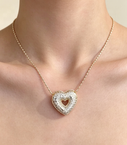 Collares de lujo con dijes de circonita en forma de corazón, cruz, bota, caballo y abeja, accesorios vaqueros para mujer - Product Image 6