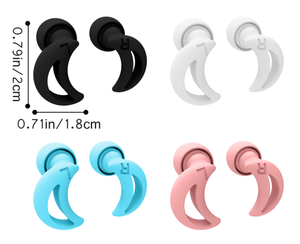 مقابس YDS الناعمة لإلغاء الضوضاء أثناء النوم مع سدادات أذن حافظة PP مع أغطية أذن بديلة 2 - Product Image 5