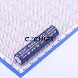 ซุปเปอร์คาปาซิเตอร์ CXHP2R7506R-TWX 2.7V50F แบบ Through hole Component (THT), ระยะขา P=5 มม. ความจุ 50F 20% แรงดัน 2.7V กระแสไฟ 110uA ที่ 72 ชั่วโมง - Product Image 2