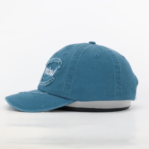 Gorra de Béisbol de Algodón para Mujer, Estilo Vintage, de 6 Paneles, con Protección Solar, Bordado Desgastado, Parte Superior Suave, Combinable con Todo, para Verano - Product Image 3