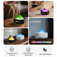 Hxtc88 7 couleurs lumière glace Air Cool brume humidificateur Portable Mini bureau huile essentielle parfum aromathérapie diffuseur pour la maison chambre