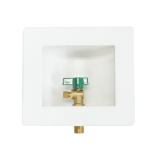 hot sale american high quality oem icemaker outlet box with brass stop valve