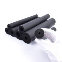 Tube d'isolation en mousse de caoutchouc NBR-PVC noir Aigao, classe B1, résistant au feu, pour système de bâtiment commercial
