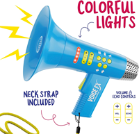 Jouet de microphone de changeur de transformation vocale pour enfants portable avec fonction de changeur de voix