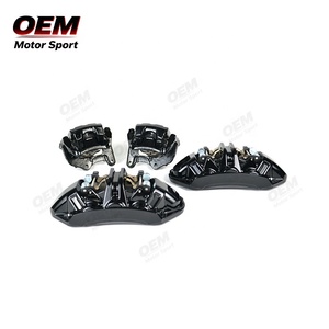 Sistema de Frenos de Cerámica de Carbono Negro Ultimate para BMW MP: Kit de Actualización Monobloque Completo de 6+1 Pistones - Product Image 6
