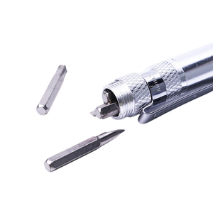 Jeu de tournevis 8-en-1 en alliage d'aluminium, tournevis de précision magnétique multi-usages 45 # Embouts en acier pour la réparation de téléphones, PC et montres - Product Image 4
