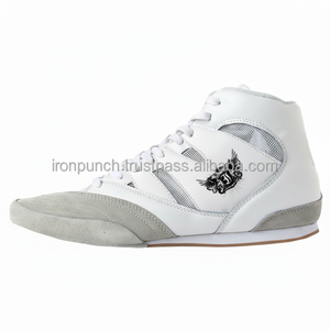 Zapatos DE SEGURIDAD deportivos Lo-Top Equipo de boxeo de cuero artificial - Product Image 1