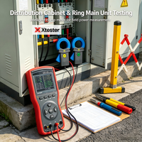 Xtester-4020 Testeur de batterie électronique numérique intelligent à double pince de grande précision et grand calibre, ampèremètre et voltmètre 09