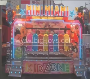 8 sièges Portable Mini Miami Trip Ride Fairground Manege pour enfants Adventure Park & Daycare Amusement Carnaval Jeux - Product Image 4