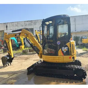 Nova Chegada CAT 303C CR 303CR Caterpillar 303 Escavadeira Mini Digger Peso 3t Máquinas de Construção Tamanho Pequeno Venda Quente