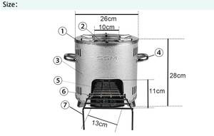 <span class=keywords><strong>Estufa</strong></span> de <span class=keywords><strong>Leña</strong></span> para Cocinar de Alta Eficiencia, Precio Económico, la Más Vendida en África - Product Image 5