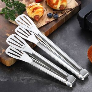 BPA Free Stylish Stainless Steel Tongs Kitchen Food BBQ and Cooking Tongs - Product Image 2