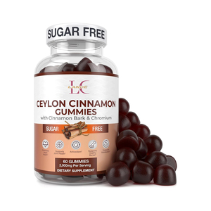 Lance Private Label Cinnamon Gummies Vegan Support Heart Health Strength Suplementos <span class=keywords><strong>de</strong></span> hierbas cardiovasculares para hombres y mujeres - Product Image 1