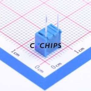 Resistencia/Potenciómetro Ajustable 3362X-1-101LF, Componente de Orificio Pasante (THT)-3P, 7x6.6mm, 100 Ohmios, 10%, 500mW, 100ppm ℃ - Product Image 2