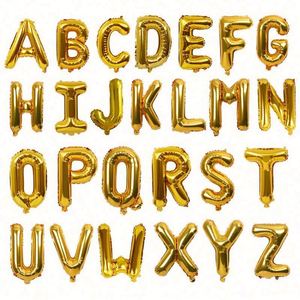 Custom Christmas Halloween Birthday Party <b>Decoration</b> 16-40 Inch Foil <b>Balloons</b> Customized Mini Gold Letters-Modern Style Unisex - Product Image 3