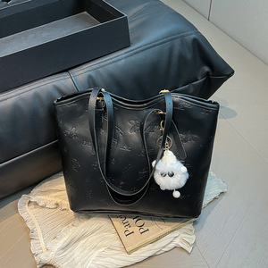 Women's New Fashion Large Capacity <b>Tote</b> <b>Bag</b> Simple Casual Shoulder <b>Bag</b> Personality Style 2025 - Product Image 4