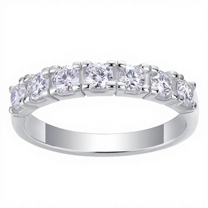 Anillo de Compromiso de Lujo con Certificado GRA, Plata de Ley S925 con Baño de Rodio, Moissanita VVS para Mujer - Product Image 3