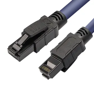 Liansu – câbles de raccordement utp cat6A de haute qualité, 0.2m, 1m, 3m, 50m, câble réseau rj45 ethernet lan pour affichage LED