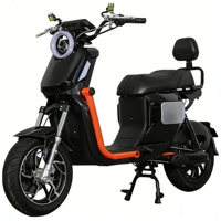 Pabrik Sumber Grosir Sepeda Motor Listrik Harga Pabrik Kotak Tengah Opsional untuk Perjalanan Harian di Kota