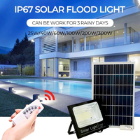 Projecteur LED Solaire en Aluminium Étanche IP65 100W 200W à Angle de Faisceau de 120°, Garantie de 2 Ans, Vente Directe Usine OEM