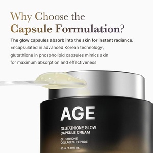 Crème Visage Capsule Éclat AGE-R 50ml – Hydratant Liftant Instantané au Collagène et Peptides pour Teint Irrégulier, <span class=keywords><strong>Anti</strong></span>-<span class=keywords><strong>Rides</strong></span> et Protection <span class=keywords><strong>Solaire</strong></span> - Product Image 4