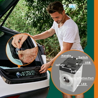 OUTAFUN Colchón de Aire Inflable Portátil, Moderno, Plegable, Suave, Fácil de Inflar, Muebles PARA EL Hogar, Coche, Camping, Hotel, Dormitorio, Escuela